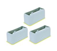 ibasenice 3pcs Cat Litter Scoop Holder with Plastic Container Cute Cat Shape Design for Tidy Storage Indoor Use Charming Litter Scooper Stand for Organizer