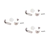 ibasenice 3pcs Clarinet Screws Kit Thumb Rest Pad Thumb Support Replacement Parts for Clarinet Washable