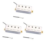 ibasenice 3pcs Core Wire Cover Bass Humbucker Pickups Bass Pickup Sealed Cable for Guitar String