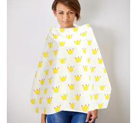 ibasenice 3pcs Cotton Nursing Cover Scarf Breathable Breastfeeding Cover for Outdoor Use Travel Walk Random Style Privacy While Feeding