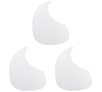 ibasenice 3pcs Creative Shape Guitar Pickguard Scratch Protection Stickers Stickers