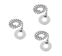 ibasenice 3pcs Cymbal Extension Chain Aluminum Alloy Cymbal for Drum Kits Easy to Install Sound Prolongation for Jazz Drumming and Lightweight Design