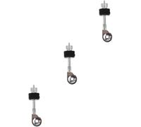 ibasenice 3pcs Cymbal Stacker Attachment for Drums Cymbal Arm Stand Quick Release Skewer Stable Holder