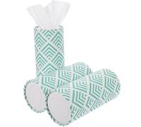 ibasenice 3pcs Disposable Tissue Cylinder Multi-Function Car Napkin Daily Supply Paper Round Shape Each Cylinder 50 Sheets Travel Tissue Holder for Car Random Style