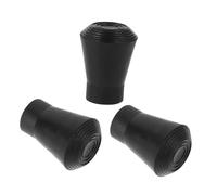 ibasenice 3pcs Drum Leg Plastic Cover Rubber Feet Slip Drum Stand Leg Protector for Kit Stand Pad Replacement Part