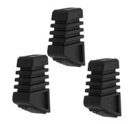 ibasenice 3pcs Drum Rubber Feet Cymbal Stand Rack Feet Slip Protection Leg Protectors for Percussion Parts Replacement Kit Pads