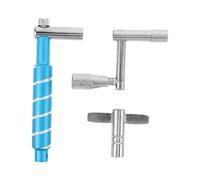 ibasenice 3pcs Drum Tuning Key Tools - High Tension Key Wrenches For Acoustic/Snare Drum Accessories - Tuner Hardware For Professional Drummers