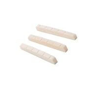 ibasenice 3pcs Electric Guitar Bone Nuts Slotted Guitar Parts Dj25 Sturdy Ivory Accessory for