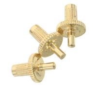 ibasenice 3pcs Electric Guitar Bridge Studs Thread Guitar Mounting Studs Screw Inserts Replacement Accessories Intonation Screws