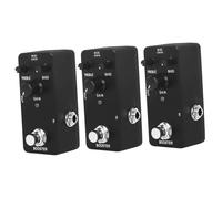 ibasenice 3pcs Electric Guitar Single Block Effector Pure Booster High Gain Pusher Effector for Guitar Effects Delay Pedal for Stereo Delay Pedals for Electric