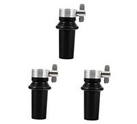 ibasenice 3pcs Ergonomic Cello Feet Support Non Slip Mat Pads Bass Accessories Cello Endpin Anchor Professional Grade Rubber Tip Easy Installation for Models