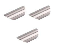 ibasenice 3pcs Finger Slide Bar for Electric Guitar Acoustic Banjo Ukulele Metal Guitar Slide for Sound and