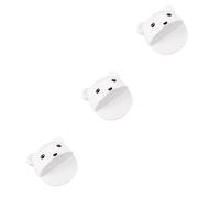 ibasenice 3pcs Furniture Anchors Kit Wall Anchor Cabinet Locks Childproof Cupboard Locks Tip Kit Furniture Buckle for Tv Cabinets Bookcases Safety for Boys and Girls