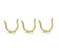 ibasenice 3pcs Golden Trumpet Hook Back Accessory Easy to Install for Trumpet Players and Enthusiasts Replacement for Enhanced Performance