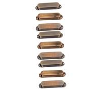 ibasenice 3pcs Guitar Neck Pickup Cover for Electric Guitars Easy to Install Replacement Parts Brown Construction for Durability for Guitarists and Enthusiasts