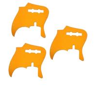 ibasenice 3pcs Guitar Pickguard Ply Pickguard Aluminum Alloy Jb Cover Easy Install Protect Your Guitar from Scratch