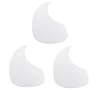 ibasenice 3pcs Guitar Pickguard Scratch Protection Stickers for Acoustic Guitar Sticker Wow Music Accessory