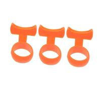 ibasenice 3pcs Guitar Picks Holder Beginner Practice Guitar Pick Holder Finger Cover Non-slip Organize Supplies Unique Design