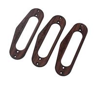 ibasenice 3pcs Guitar Pickup Frame Single Coil Humbucker Ring Mounting for St Style Electric Guitars Inner Hole