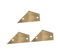 ibasenice 3pcs Guitar Repair Tools Luthier Tool Kit Scale Ruler String Height Gauge Guitar Notched Radius Gauge