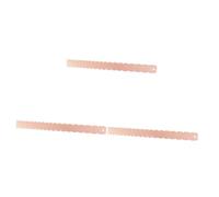 ibasenice 3pcs Guitar Setup Tool Fret Ruler String Gauge Fingerboard Height Gauge for Electric Bass Acoustic Guitars