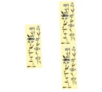 ibasenice 3pcs Guitar Stickers Fretboard Inlay Stickers Easy Peel and Stick No Adhesive Left