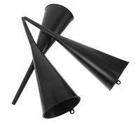 ibasenice 3pcs Handsfree Extended Spout Automotive Oil Funnel Plastic Engine Oil and Fuel Additive Funnel for Car and Motorcycle Refueling Lightweight and Spill-resistant Design