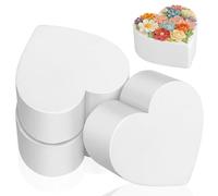 ibasenice 3pcs Heart Cake Dummies Foam Models for Cake Decorating Portable and Lightweight for Crafts and Manual Homework