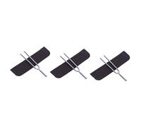 ibasenice 3pcs Heart Chakra Tuning Fork Medical Tuner Steel Forks Tone Tuner Music Instrument for Musicians and Teachers
