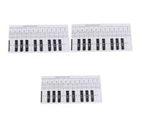 ibasenice 3pcs Key Piano Keyboard Teaching Beginner Comparison Chart for Transparent Background Printing High-strength Coated for Piano Exercises and Note Understanding