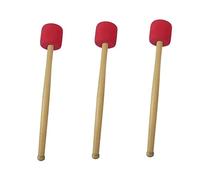 ibasenice 3pcs Mallet Big Drum Hammer Wood Handle for Bass Drum Drumstick Percussion Accessories