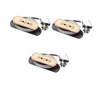 ibasenice 3pcs Maple Wood Soundhole Pickup for Three-string Guitar Replace Music Accessories Cigar Box Guitar Pickup