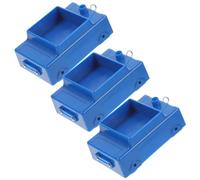ibasenice 3pcs Mechanics Inclined Trolley Plastic Trolley Kit for Boys and Girls Science Museum Education Toys