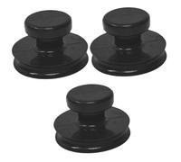 ibasenice 3pcs Meditation Singing Bowl Supplies Suction Cup Handle Strong Suction for Sound Bowl Lifting