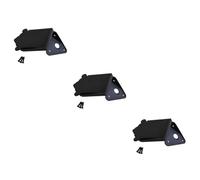 ibasenice 3pcs Metal Triangle Mandolin Tailpiece Screws for Guitar Mandolin Upgrade Tone Appearance