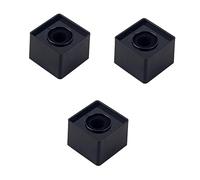 ibasenice 3pcs Microphone Boom Stand Floor Arm Square Cube Shape for Interviews Meetings
