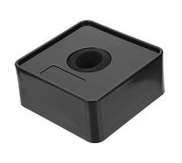 ibasenice 3pcs Microphone Logo Station Microphone Protector for Reporters Abs Material Great for Interview