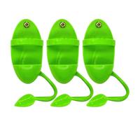ibasenice 3pcs Multifunctional Parrot Perch Stand and Cuttlebone Holder for Cockatiels and Parakeets, Abs Material Bird Cage Platform with Fruit and Vegetable Feeder, for Homes and Pet Shops