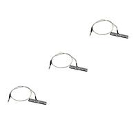 ibasenice 3pcs Musical Instrument Parts Violin Pickup Mic High Sensitivity Violin Accessory