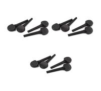 ibasenice 3pcs Natural Ebony Cello Tuning Pegs Non-slip Cello Pegs Holder for Strings Musical Instrument Accessories Vintage Style Non-perforated