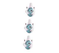 ibasenice 3pcs Ocarina Flute Ocarina Music Instrument Portable Desktop Ornament for Home Decor and Music Lovers Snake Pattern