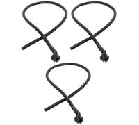 ibasenice 3pcs Peep Sight Rubber Tubing Replacement for Compound Bow, Elastic Black Rubber Material Compatible with Most Compound Bow Peep Sight Assemblies, for Long-duration Training
