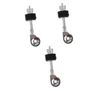 ibasenice 3pcs Percussion Instrument Part Cymbal Stacker Mount Hardware Drum Kit Cymbal Holder Shock Absorption