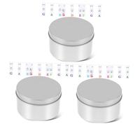 ibasenice 3pcs Piano Keyboard Note Strips Non-stick Key Labels for Beginners Musical Notation Easy to Read Piano Stickers Practical