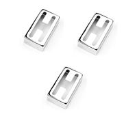 ibasenice 3pcs Pickups Cover Electric Guitar Humbucker Cover Hard Nut Files Guitar Accessory