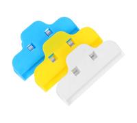 ibasenice 3pcs Plastic Rhinestone Art Edge Clamps with Secure Grip and Prevent Movement for Embroidery Projects and Home DIY Crafts