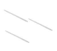 ibasenice 3pcs Professional Guzheng Mute Silicone Strip Easy Install Guzheng Silencer for Practicing Without Disturbance Lightweight and Compact Design for Musicians and Beginners