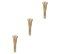 ibasenice 3pcs Professional Horn Mouthpiece for Trumpets Useful Accessory for Beginners Suitable for Concerts Schools Bands and Family Practice High-end Material Easy to Use Safe Design