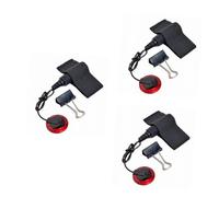 ibasenice 3pcs Professional Piezo Pickup Guitar Violin Banjo Ukulele Mandolin Acoustic Microphone Clip Mic