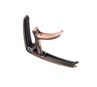 ibasenice 3pcs Professional Portable Metal Capo for Electric Guitar and Ukulele Capo Clamp High Elastic Spring Versatile Tuning Clip for Folk and Acoustic Guitars Creative Design for